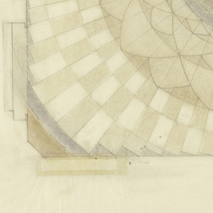 Drawing, Rendering of the Ceiling Cove for Dining Room, Agnes Miles Carpenter Apartment, 950 Fifth Ave., New York., 1926