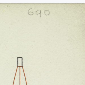 Drawing, Design for a Monogram: J.A., 1930–45