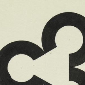 Drawing, Design for a Monogram: C.B., 1930–45