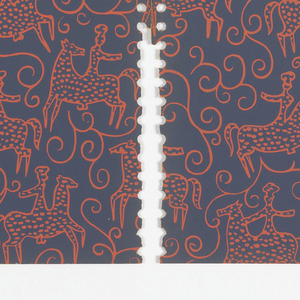 Sidewall - Sample, Calico Horsemen, 1948