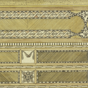 Drawing, Mechanically-Operated Cylinder-Top Secretary Desk, ca. 1805