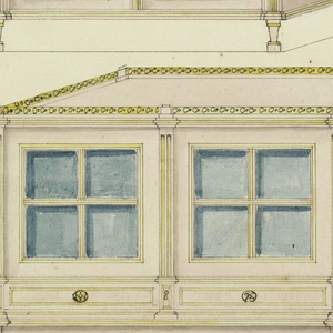 Drawing, Designs for Writing Desks, ca. 1805