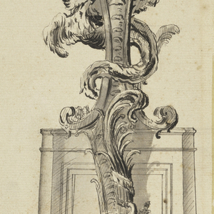 Drawing, Design for a Candle Bracket, ca. 1740
