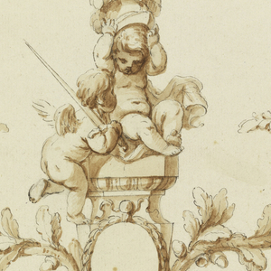 Drawing, Design for a Candlestick, 1770–80