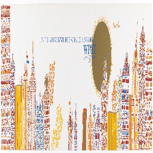 Poster, New York Skyscrapers East and West of Central Park, 1963