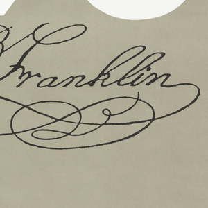 Poster, Benjamin Franklin, Celebrating 200 Years, 1990