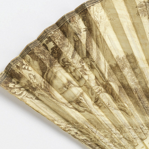 Pleated Fan (Italy), late 17th–mid- 18th century