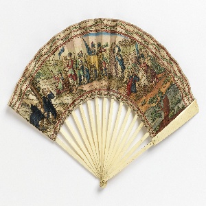 Pleated Fan (France), ca. 1780