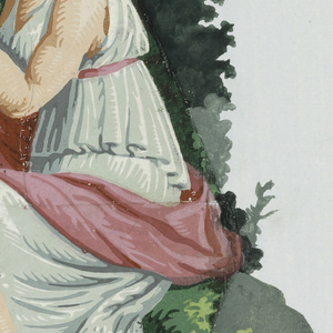 Ornament, Venus Admonishing Cupid, ca. 1820