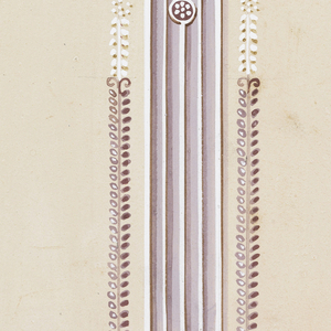 Drawing, Design for Painted Decoration of a Wall, 1820–40