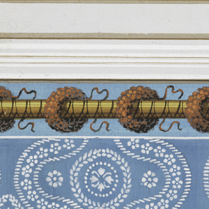Drawing, Design for Painted Decoration of a Wall, 1835–50