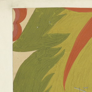 Drawing, Textile Design: Flora, 1911–14