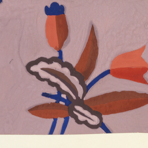 Drawing, Textile Design: Säge, 1910–32