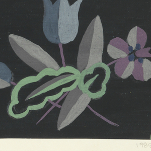 Drawing, Textile Design: Säge, 1910–32