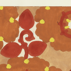 Drawing, Akropolis: Orange, Red, Yellow, 1910–28