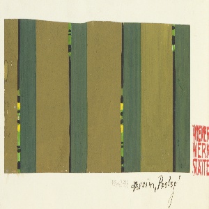Drawing, Textile Design: Prolog (Prologue), 1922