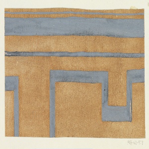 Drawing, Jussuv: Tan and Silver, 1923–32