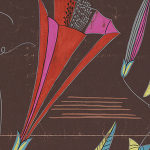 Drawing, Textile Design: Sommerwinde (Summer Wind), 1922