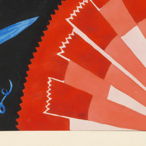 Drawing, Textile Design: Purpurnelke (Purple Pink), 1924