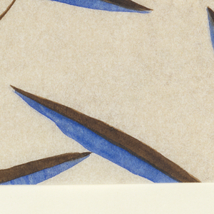 Drawing, Daphne: Blue and Brown