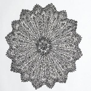 Parasol Cover (France), ca. 1880