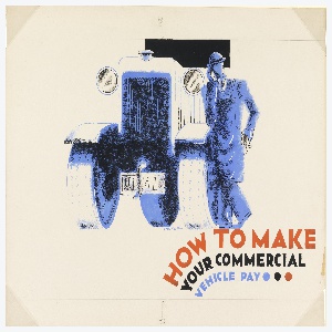 Drawing, How To Make Your Commercial Vehicle Pay, ca. 1935