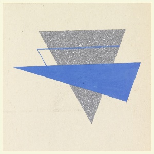 Drawing, Study for Quickest Way by Airmail, May 13, 1935