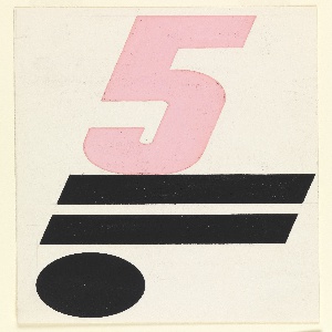 Drawing, Book Cover for 5, 20th century