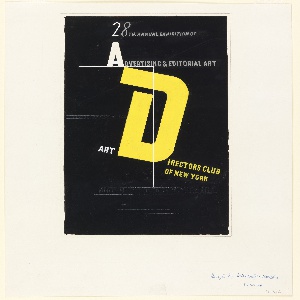 Drawing, 28th Annual Exhibition of Advertising and Editorial Art, Art Directors Club of New York, April 8, 1948