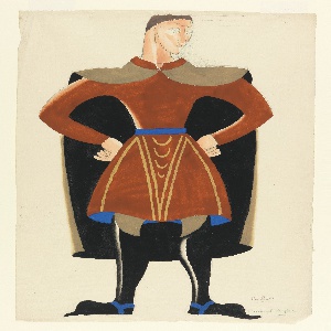 Drawing, Costume Design: Berthold (Fino), for Luigi Pirandello