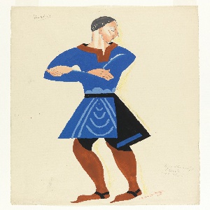 Drawing, Costume Design: Harold (Fauk), for Henry IV, 1925