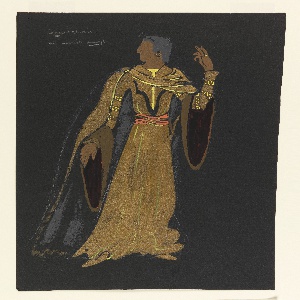 Drawing, Costume Design: Iago, for Shakespeare
