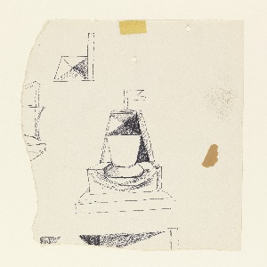 Drawing, Studies for Throne, for Checkmate, 1937