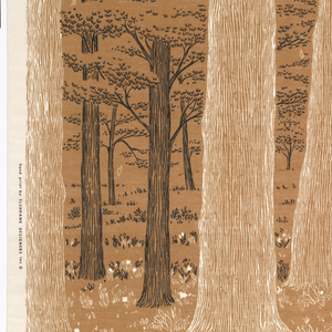 Textile, Forest, 1977
