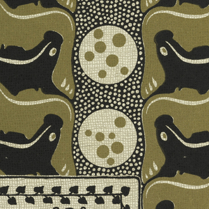 Print, Goldfische Wandbehang (Goldfish Wall Hanging), plate 17, in Die Quelle: Flächen Schmuck (The Source: Ornament for Flat Surfaces), 1901