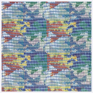 Textile, Mira Columba, 1983