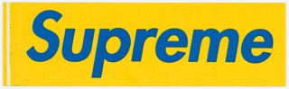 Sticker, Supreme