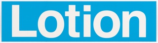 Sticker, Lotion