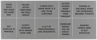 Sticker, Truism stickers
