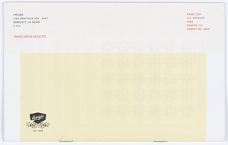 Type Specimen Booklet, Matrix II: A Redesign by Zuzana Licko