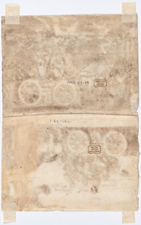 Drawing, Allegory of the Triumph of the Church, Fourth Scene