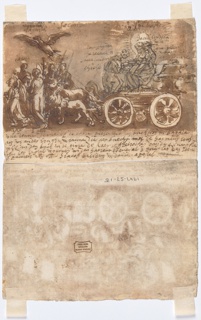 Drawing, Design for plate 2