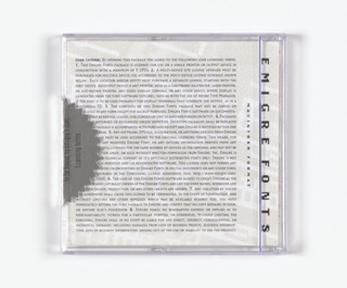 Floppy Disk, Oakland Six, Emperor Eight, Emigre Fifteen, Universal Nineteen