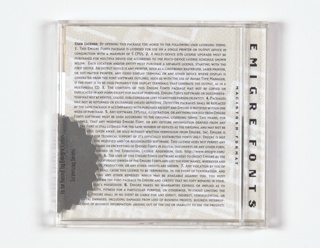 Floppy Disk, Mrs Eaves Roman, Mrs Eaves Italic, Mrs Eaves Small Caps, Mrs Eaves Bold