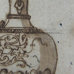 Drawing, Design for a ewer, ca. 1540