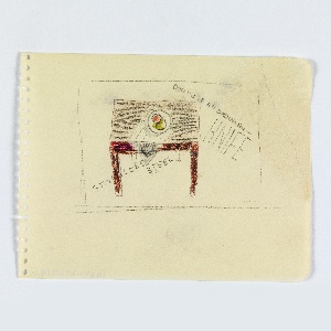 Drawing, Advertisement for Stainless Steel Cutlery, ca. 1947