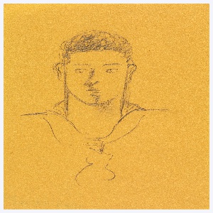 Drawing, Head of a Youth, 1944–48