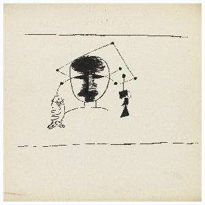 Drawing, Abstract Composition with Fish, 1930–38