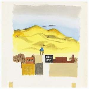 Drawing, Mexican Landscape, 1945–50