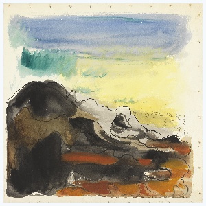 Drawing, Landscape, 1940–50